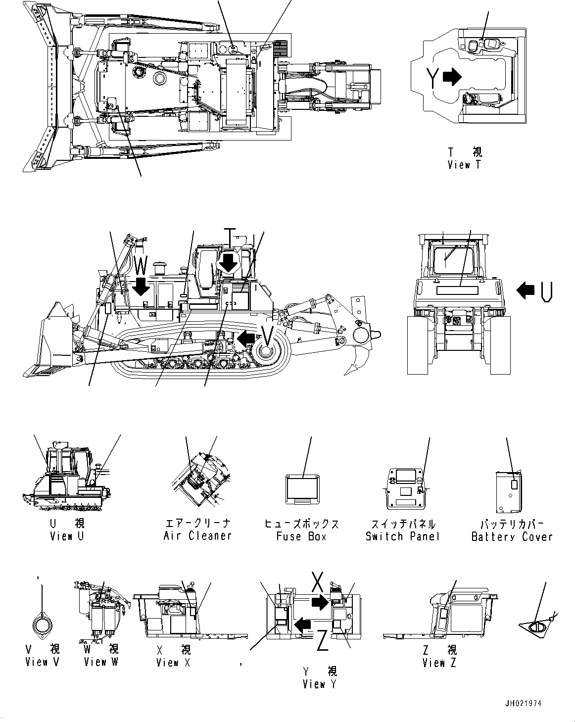 Пластина 195-98-28640 KOMATSU