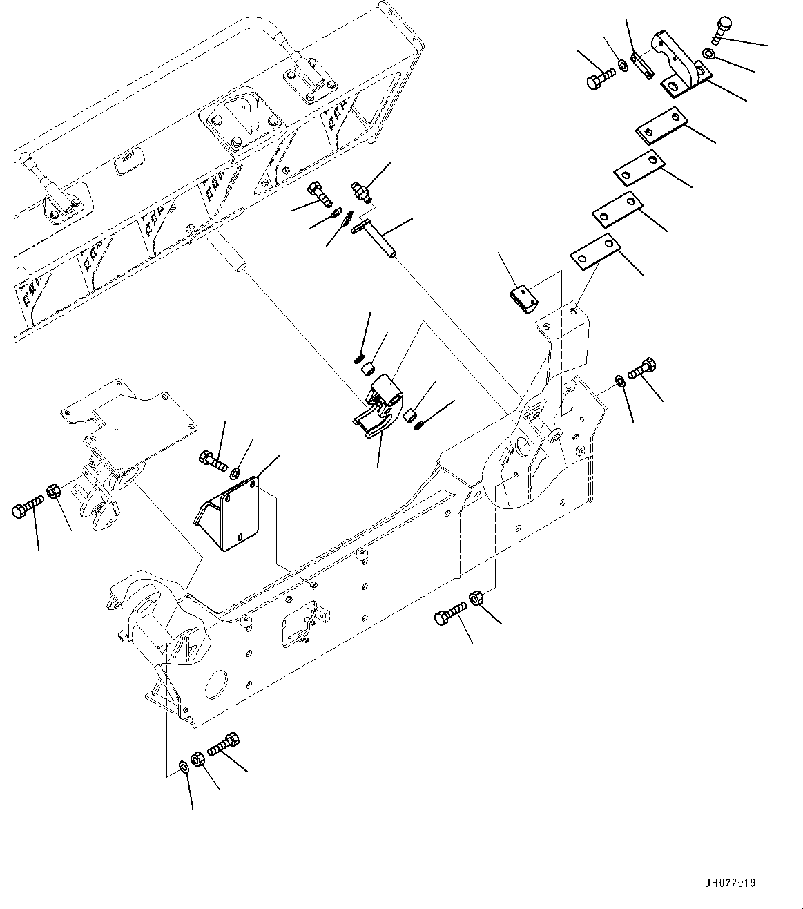 Пластина 198-54-82880 KOMATSU