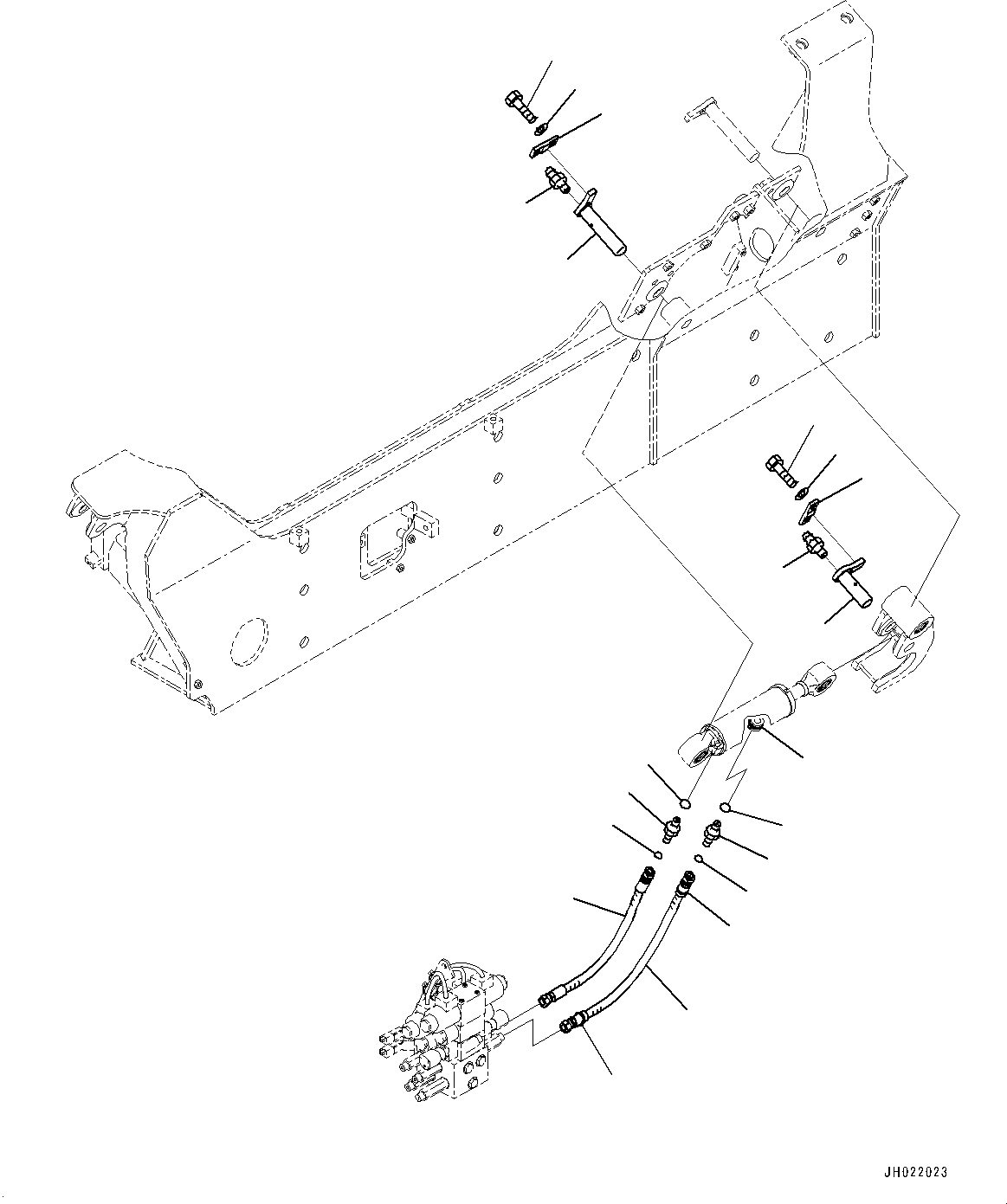 Палец 198-54-82680 KOMATSU