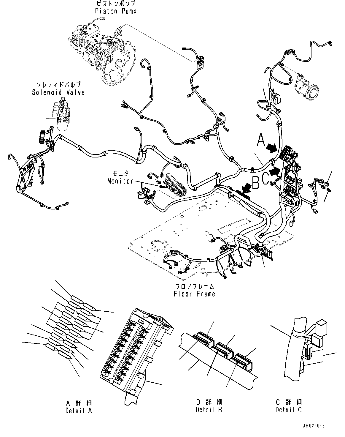 Жгут проводов 22U-06-32112 KOMATSU