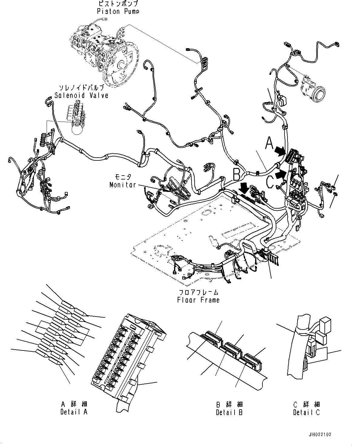 Жгут проводов 22U-06-38111 KOMATSU