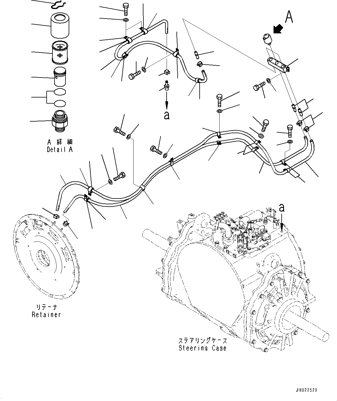 Шланг в сборе 195-49-16191 KOMATSU