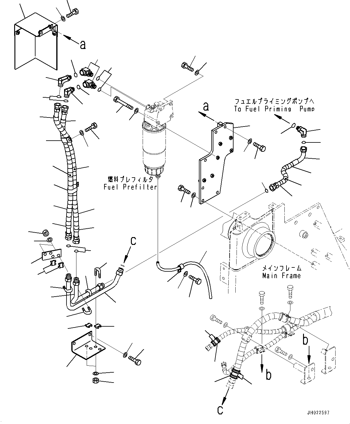 Зажим 07283-33236 KOMATSU