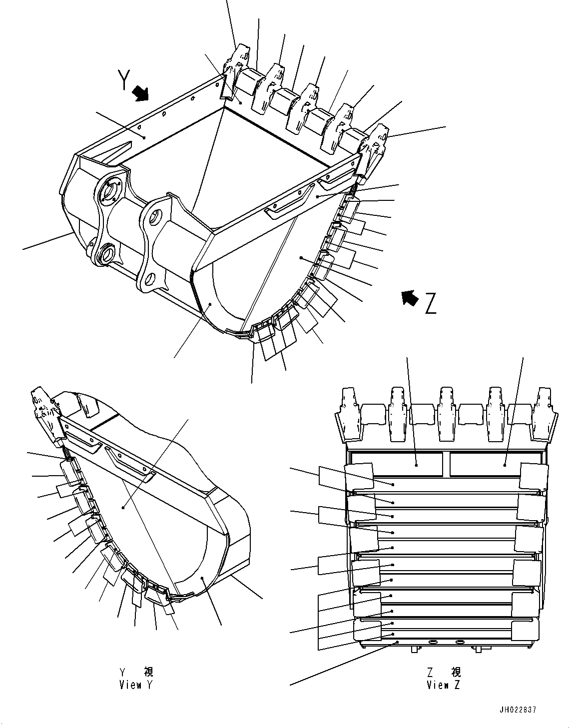 Пластина сварная 775-934-8370 KOMATSU