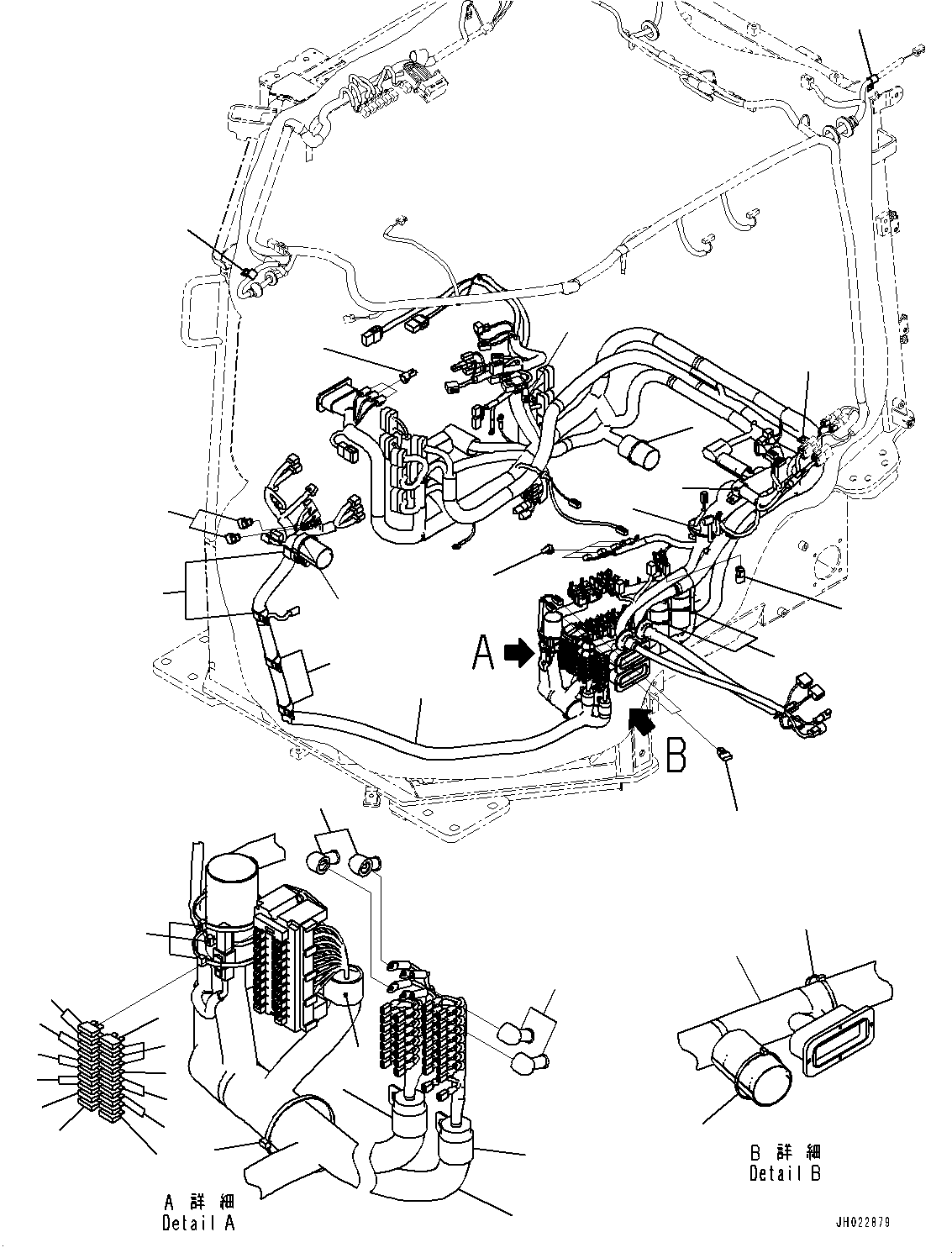 Жгут проводов 198-06-84411 KOMATSU
