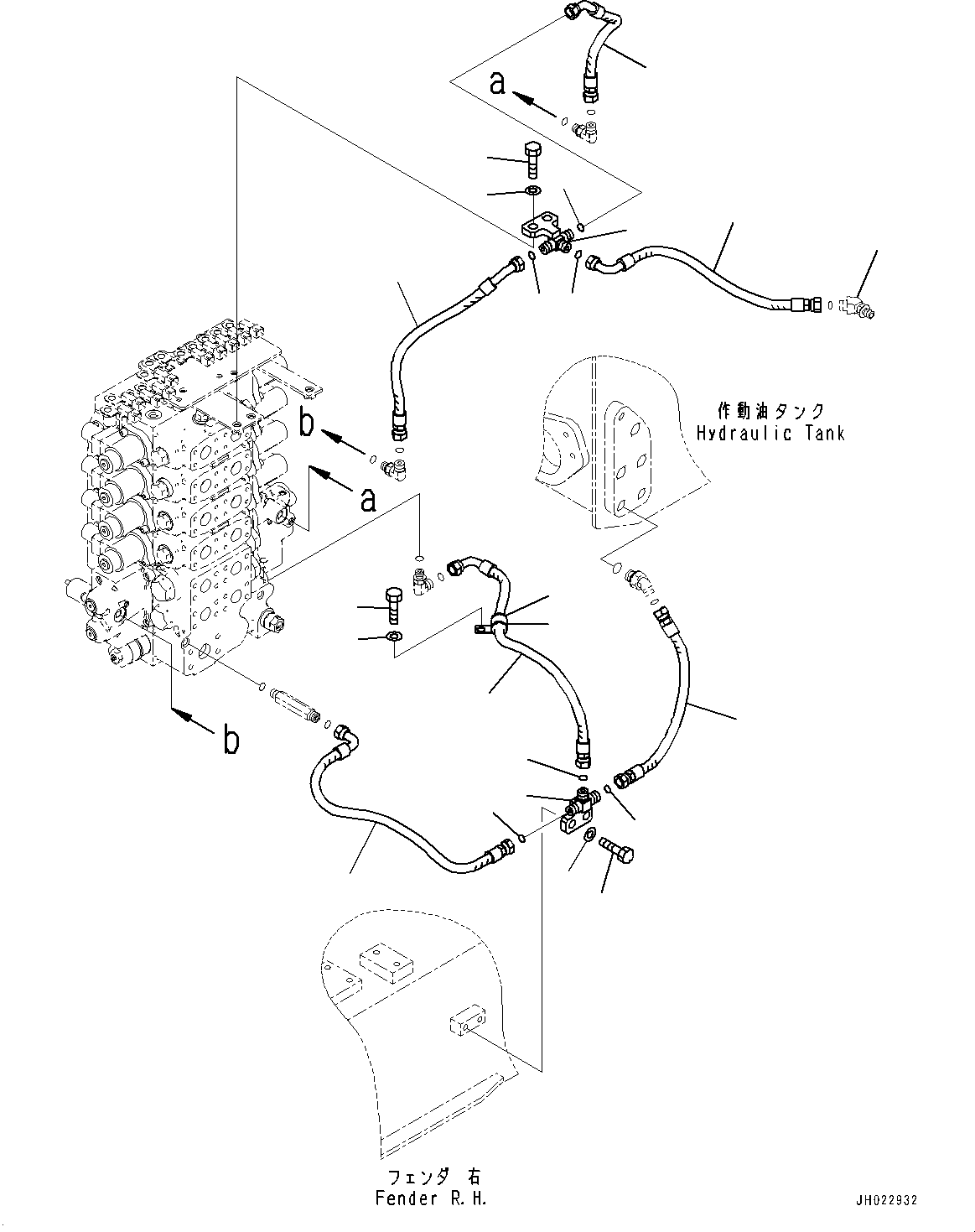 Тройник 195-61-58571 KOMATSU