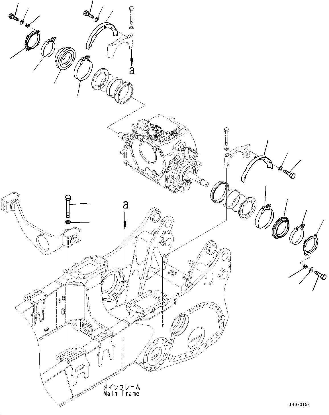 Крышка 195-21-32610 KOMATSU