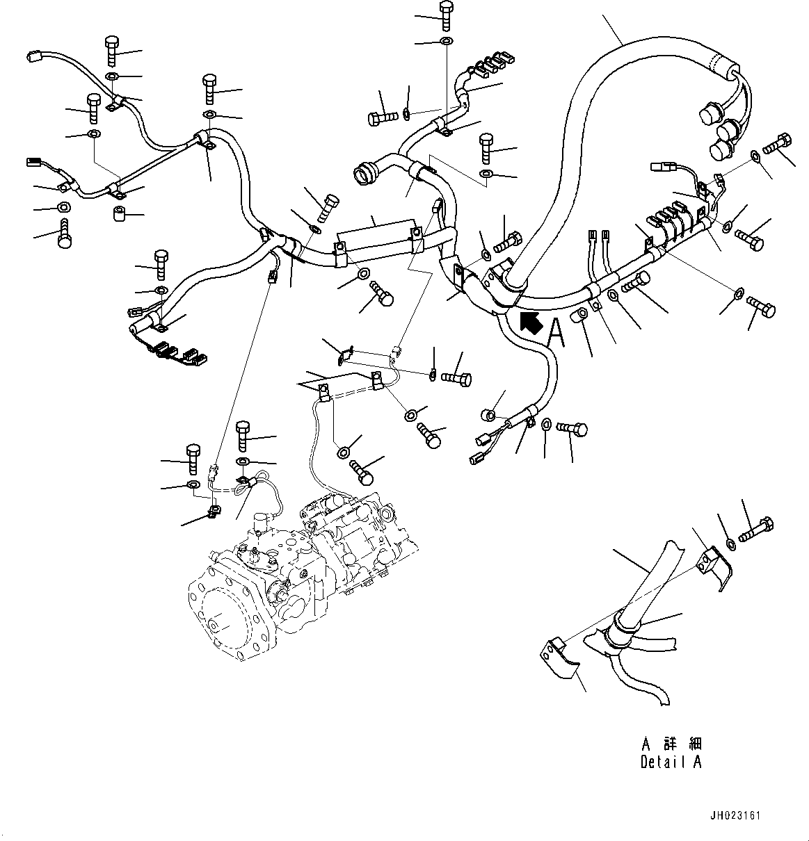 Жгут проводов 195-06-77121 KOMATSU