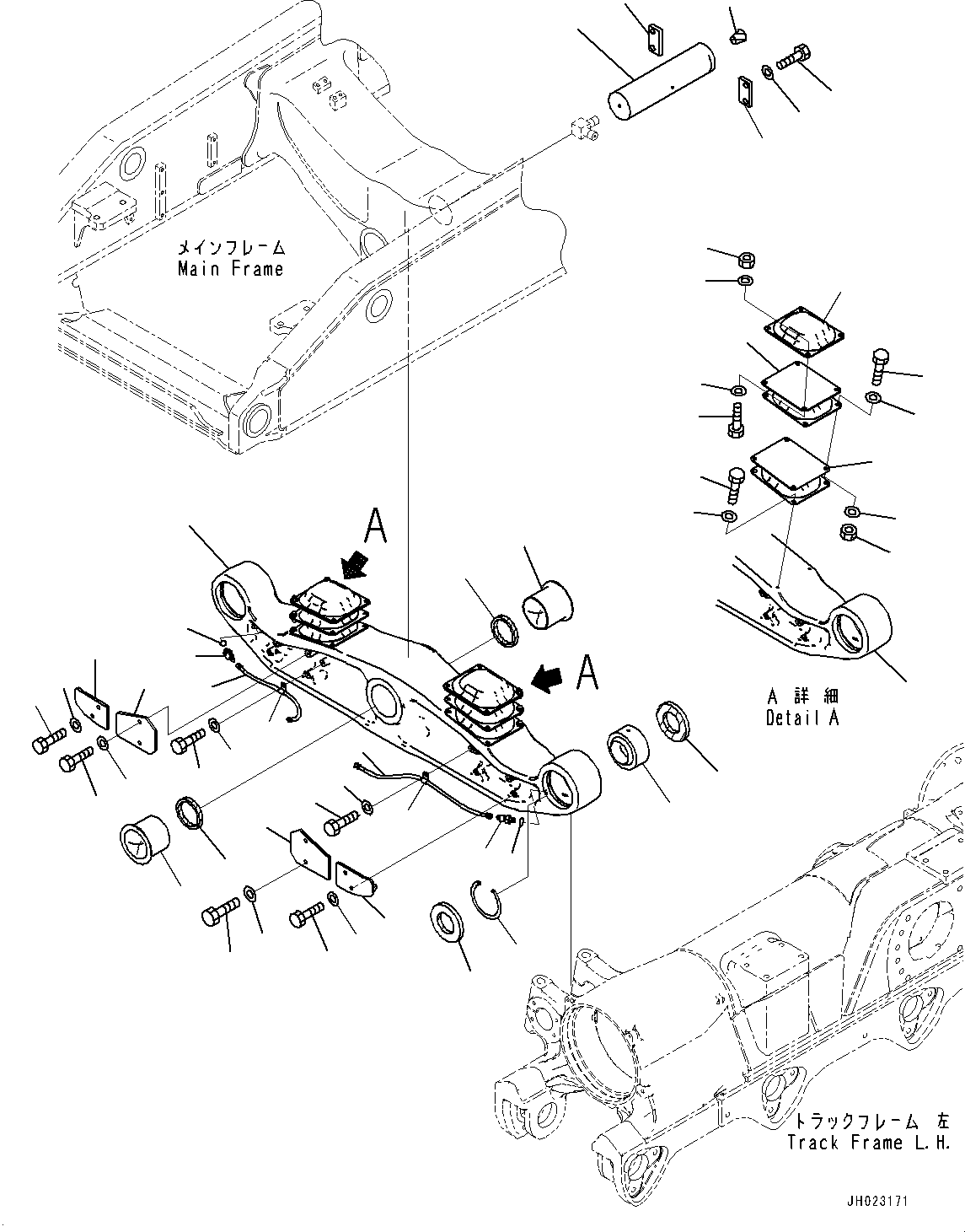 Угольник 195-50-63151 KOMATSU