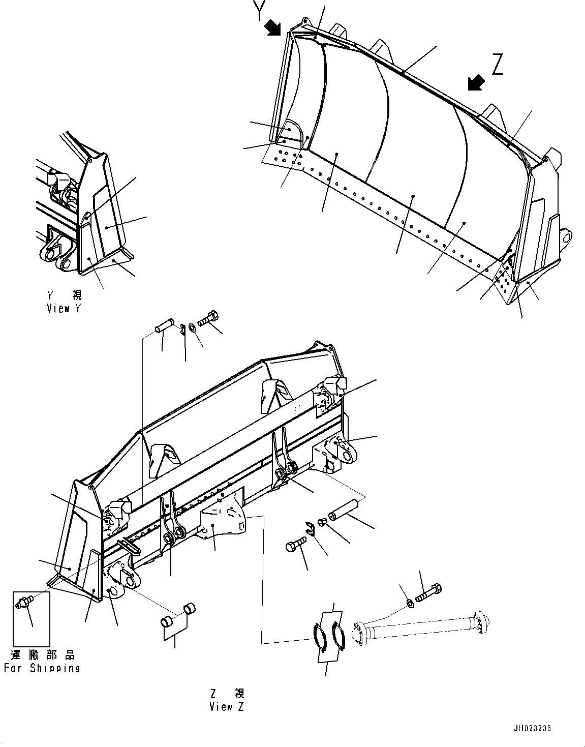 Пластина сварная 195-71-81570 KOMATSU