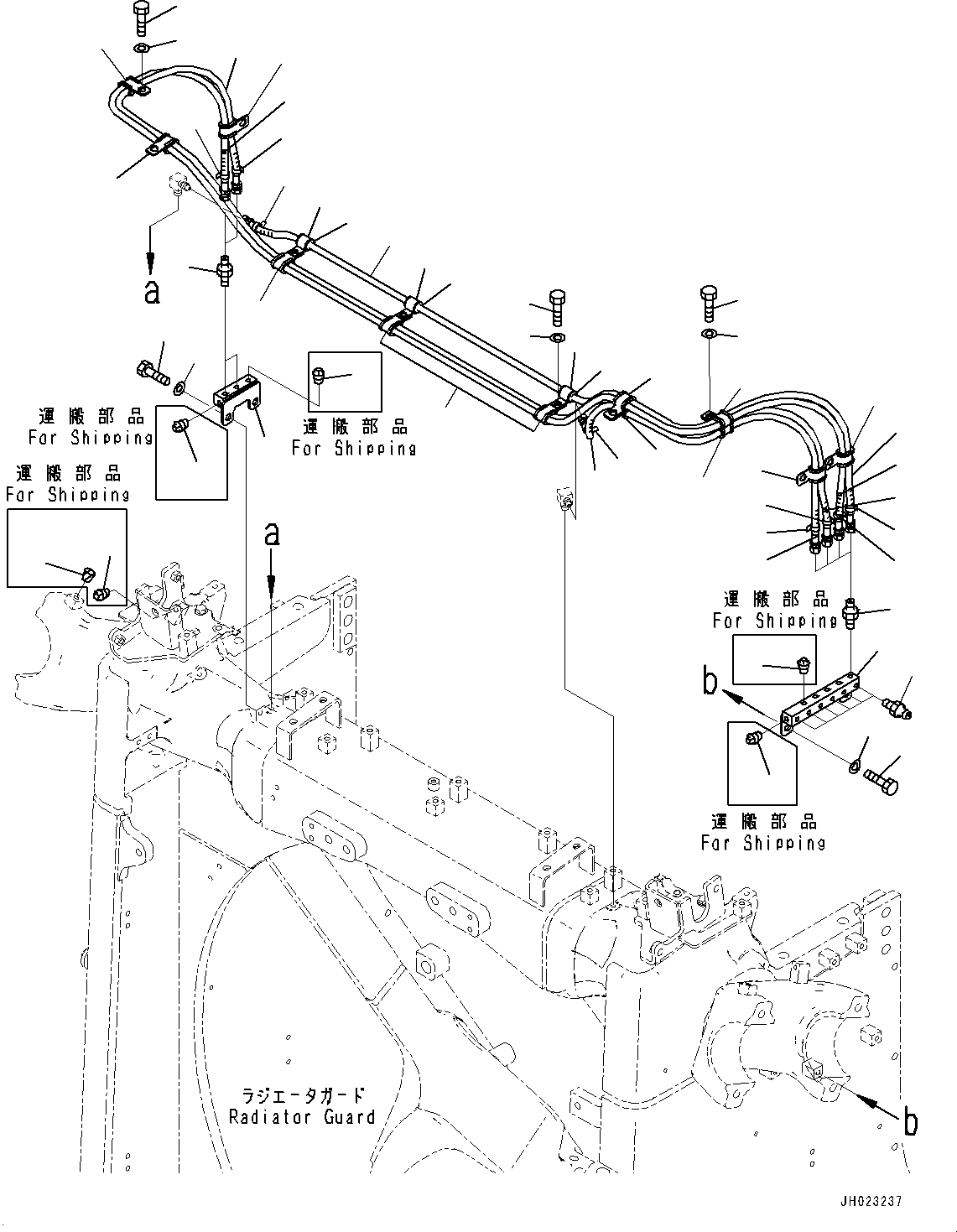 Блок 195-68-11581 KOMATSU