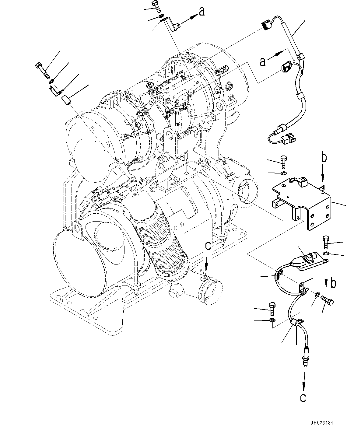 Жгут проводов 22U-06-51151 KOMATSU