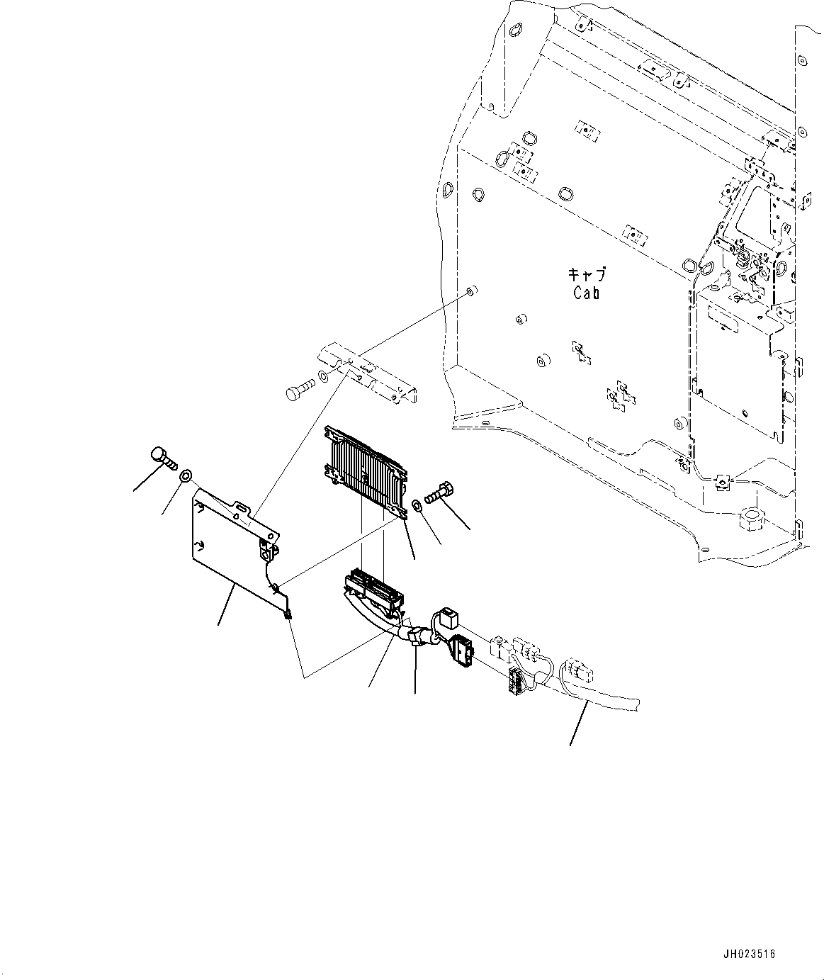 Жгут проводов (22U-06-53311) KOMATSU