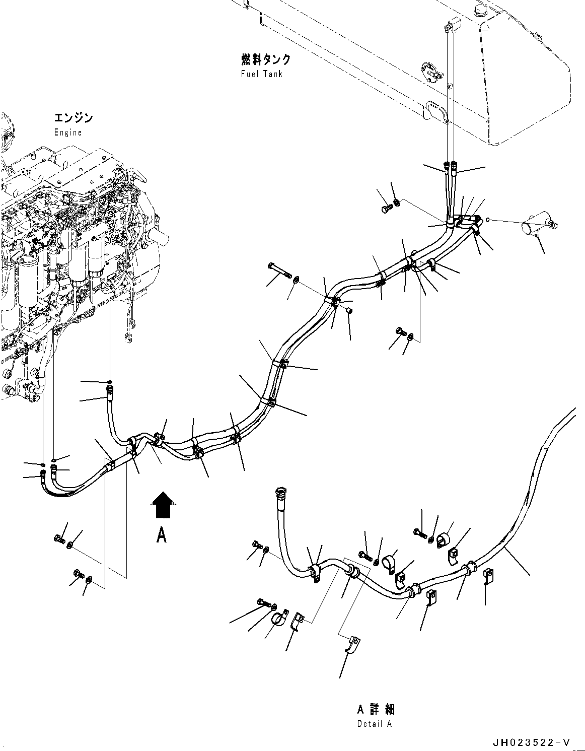 Шланг 195-04-42772 KOMATSU