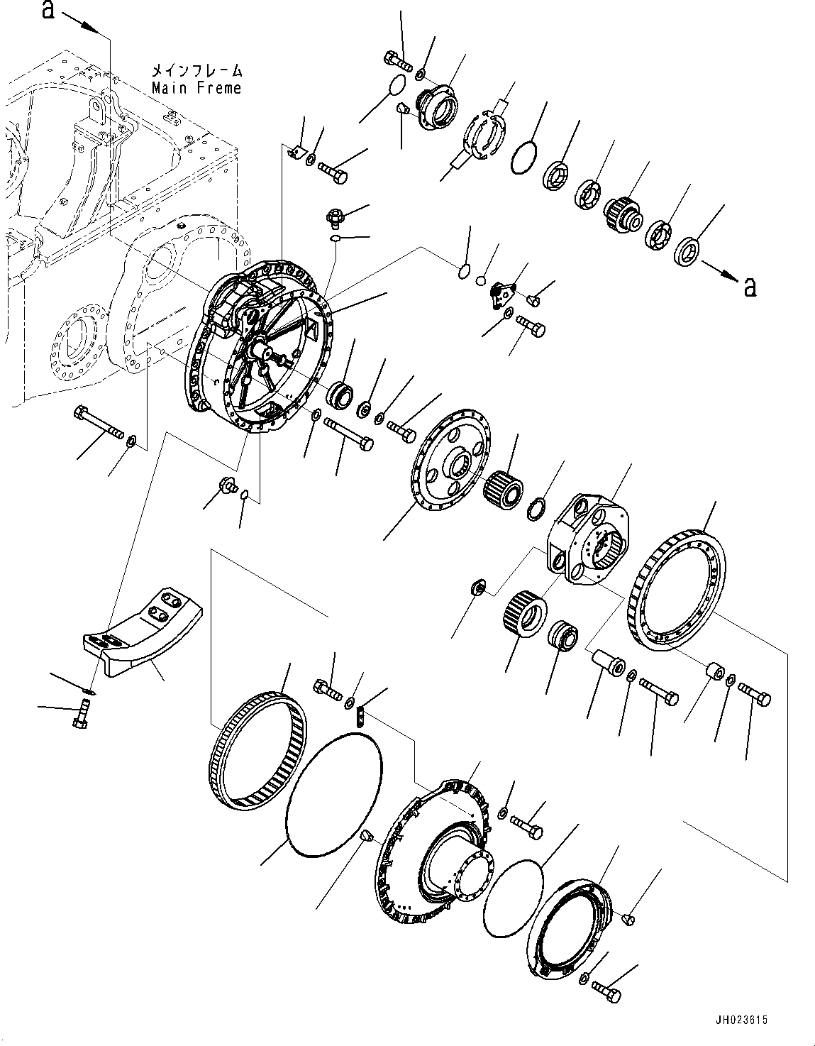 Корпус 17A-27-42110 KOMATSU