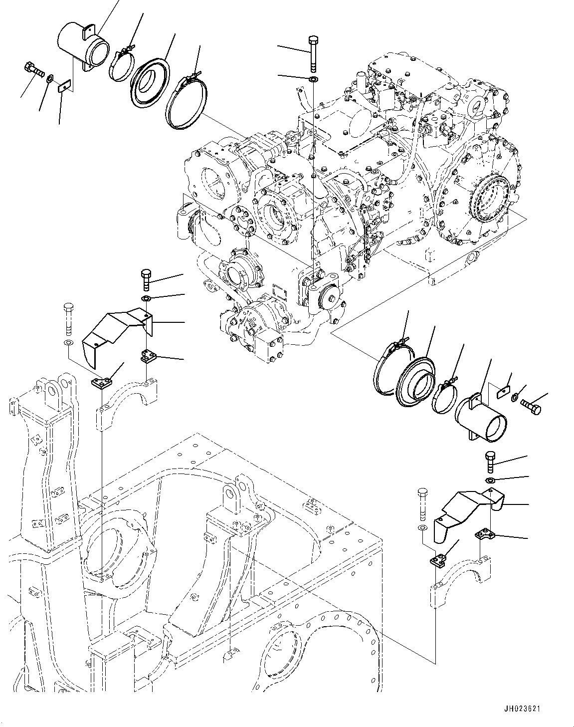 Обойма 17A-21-64130 KOMATSU