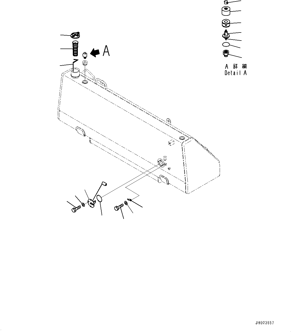 Указатель 195-04-42790 KOMATSU