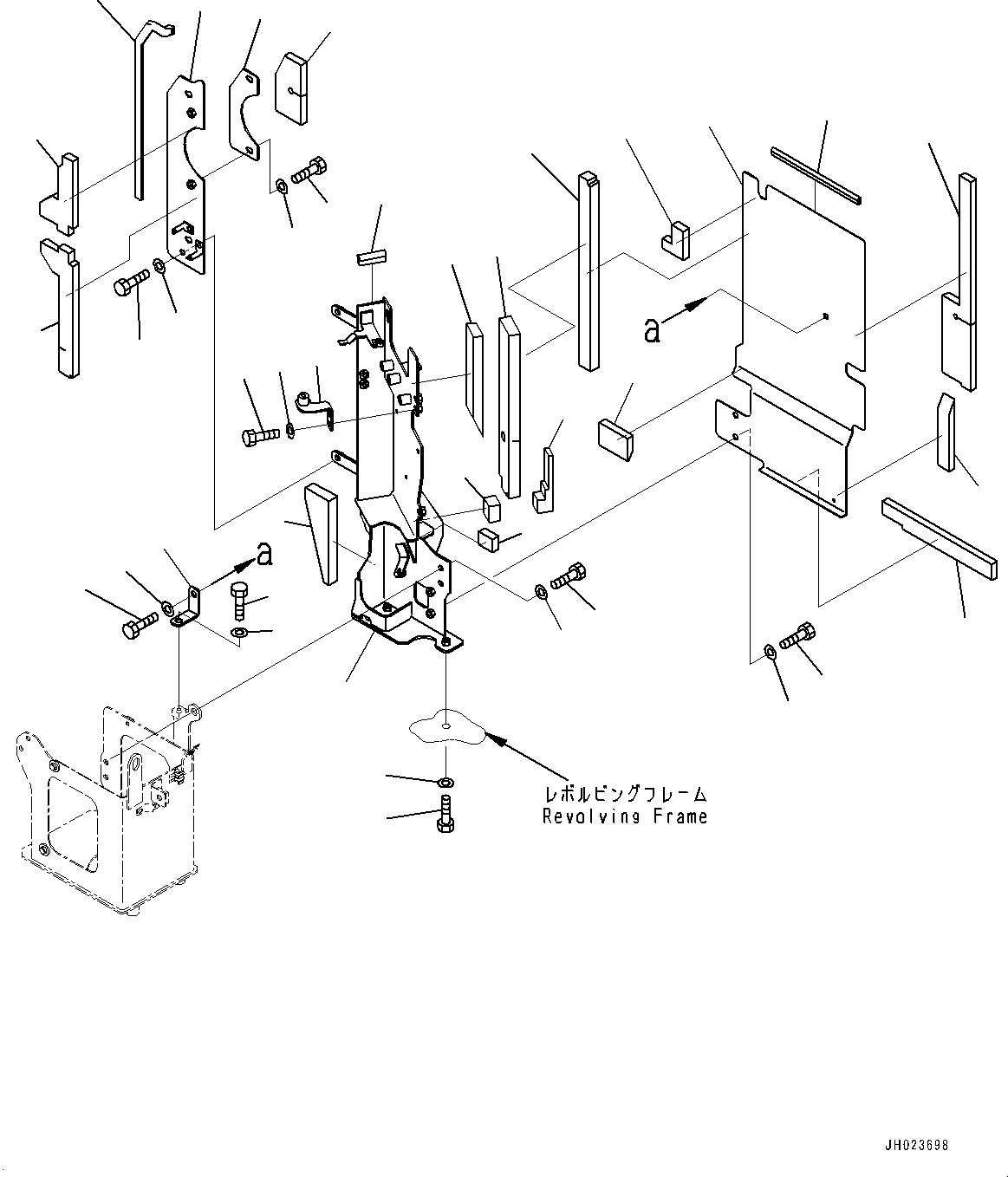 Уплотнение 22U-01-53341 KOMATSU