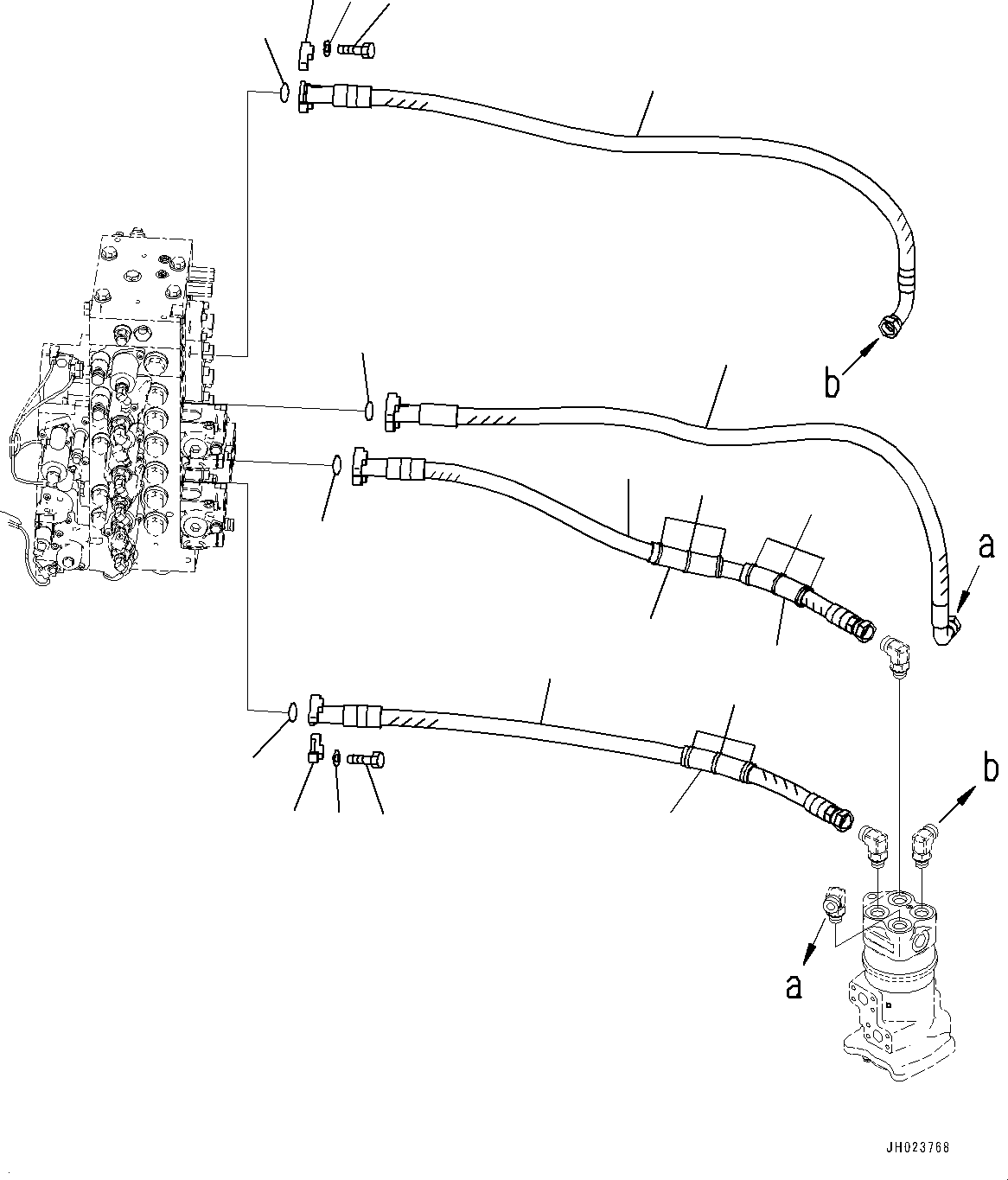 Шланг 22U-62-52111 KOMATSU
