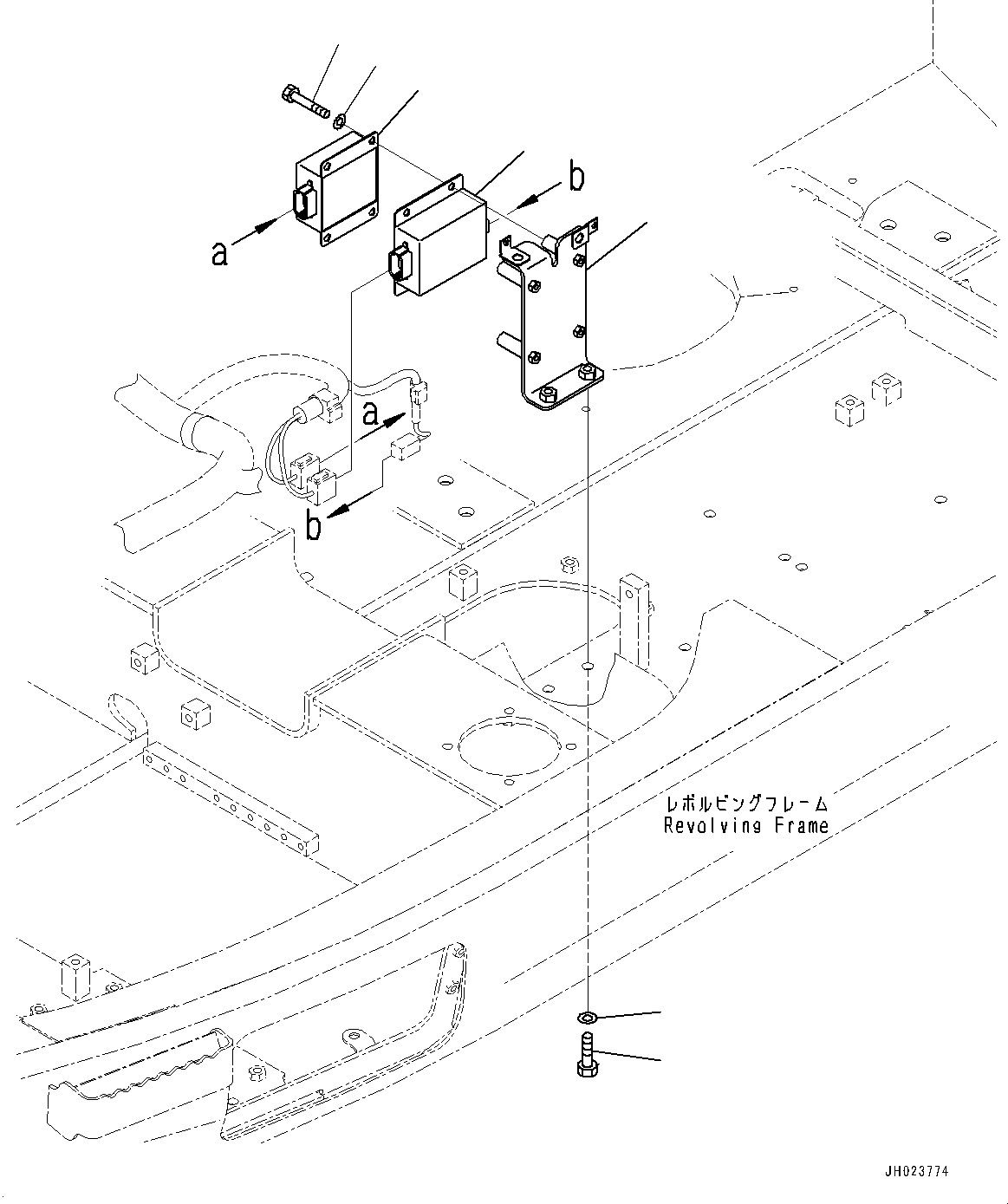 Кронштейн 22U-06-51540 KOMATSU