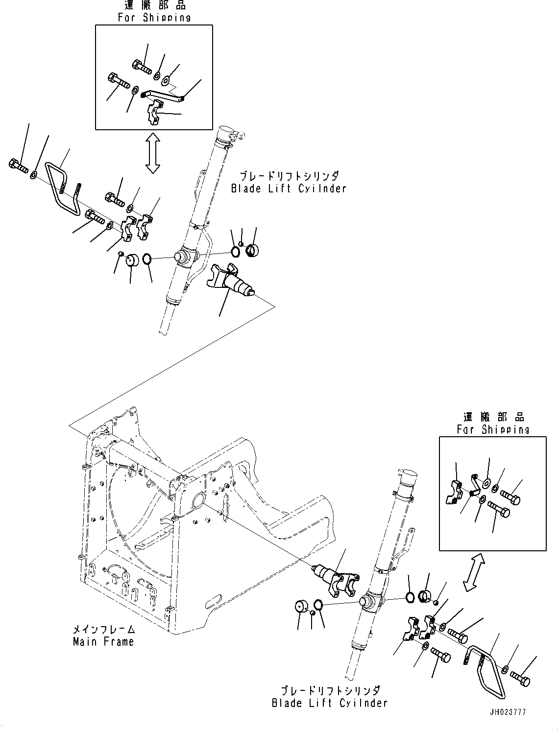 Рукоятка-захват 17A-54-68810 KOMATSU