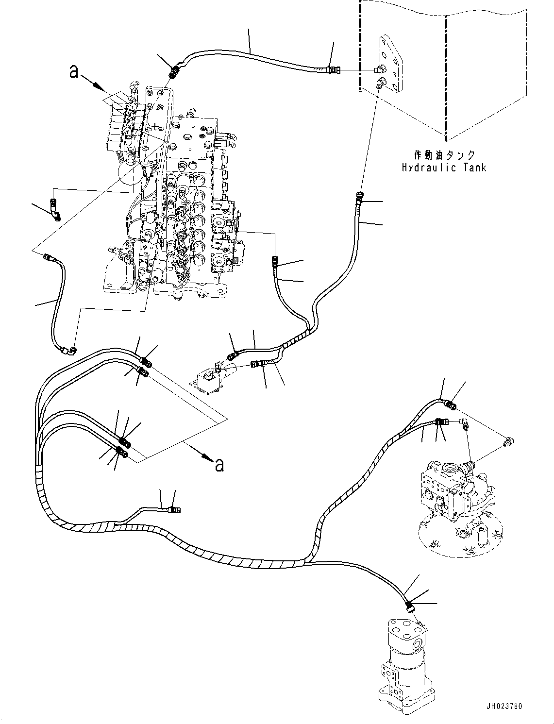 Шланг 02742-00206 KOMATSU