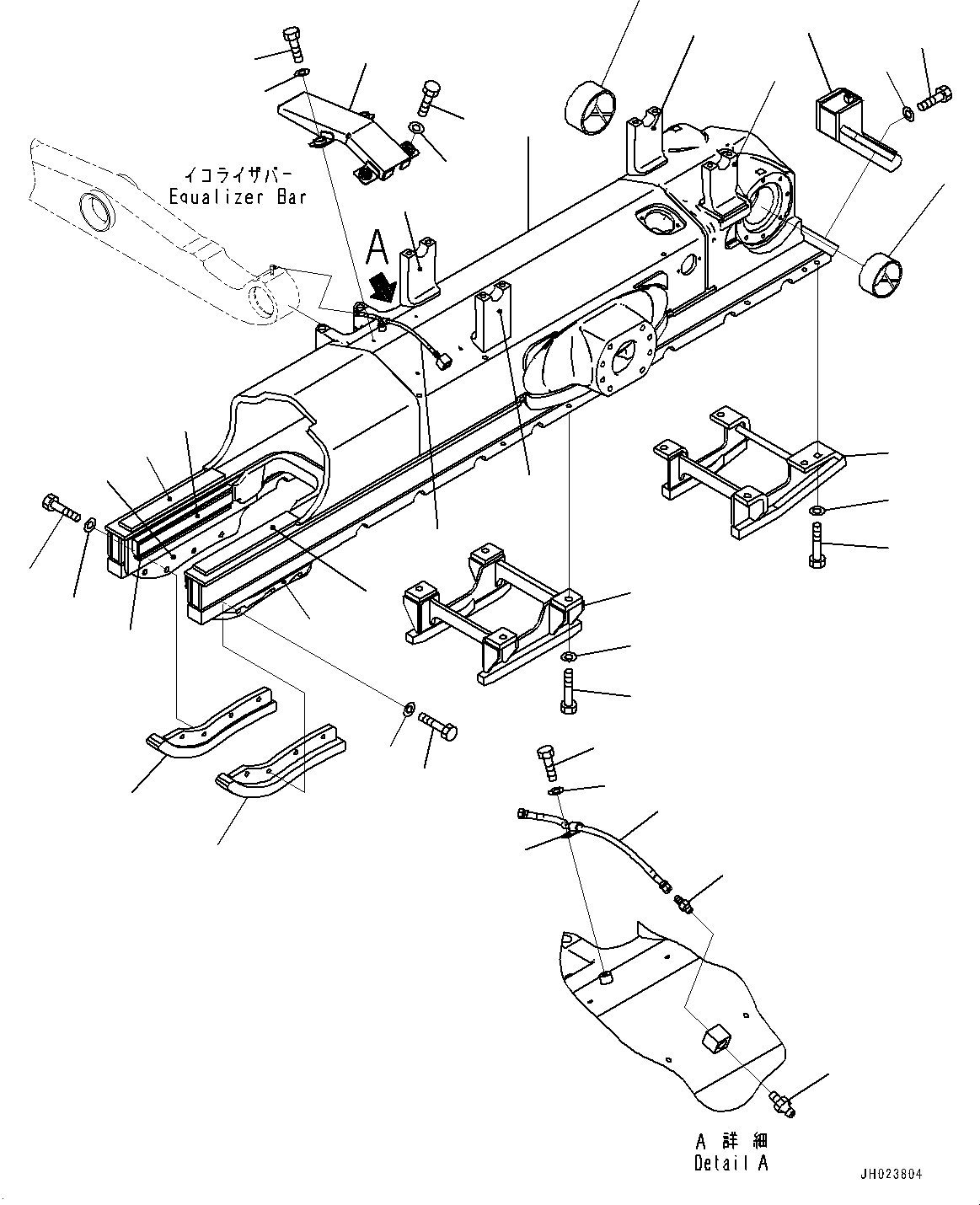 Support, Welded 17A-30-61380 KOMATSU