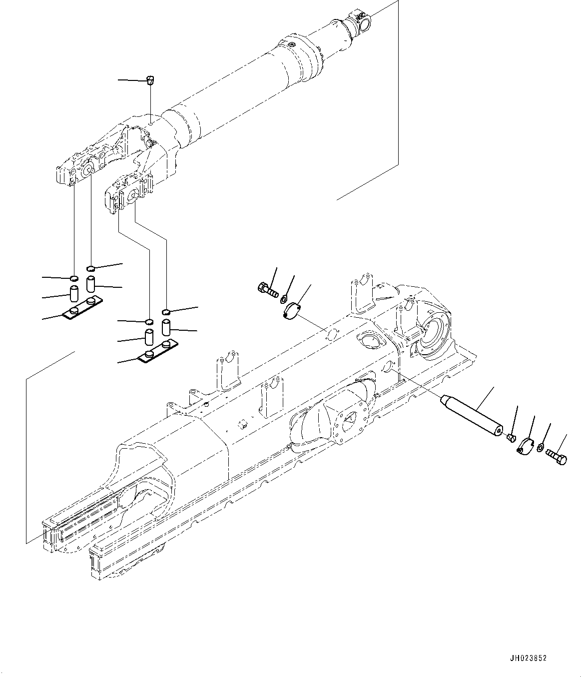 Палец 17A-30-68630 KOMATSU