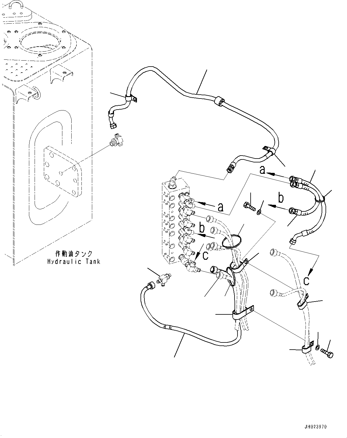 Шланг 02773-00304 KOMATSU
