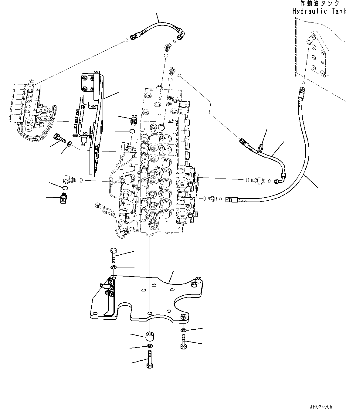 Кронштейн 22U-62-53150 KOMATSU