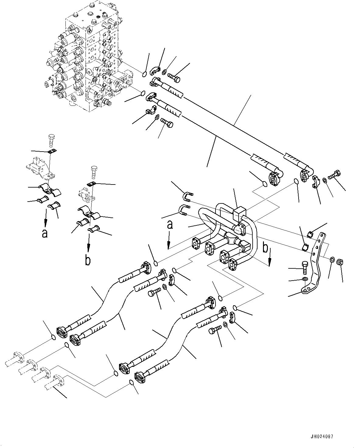 Шланг 22U-62-43391 KOMATSU