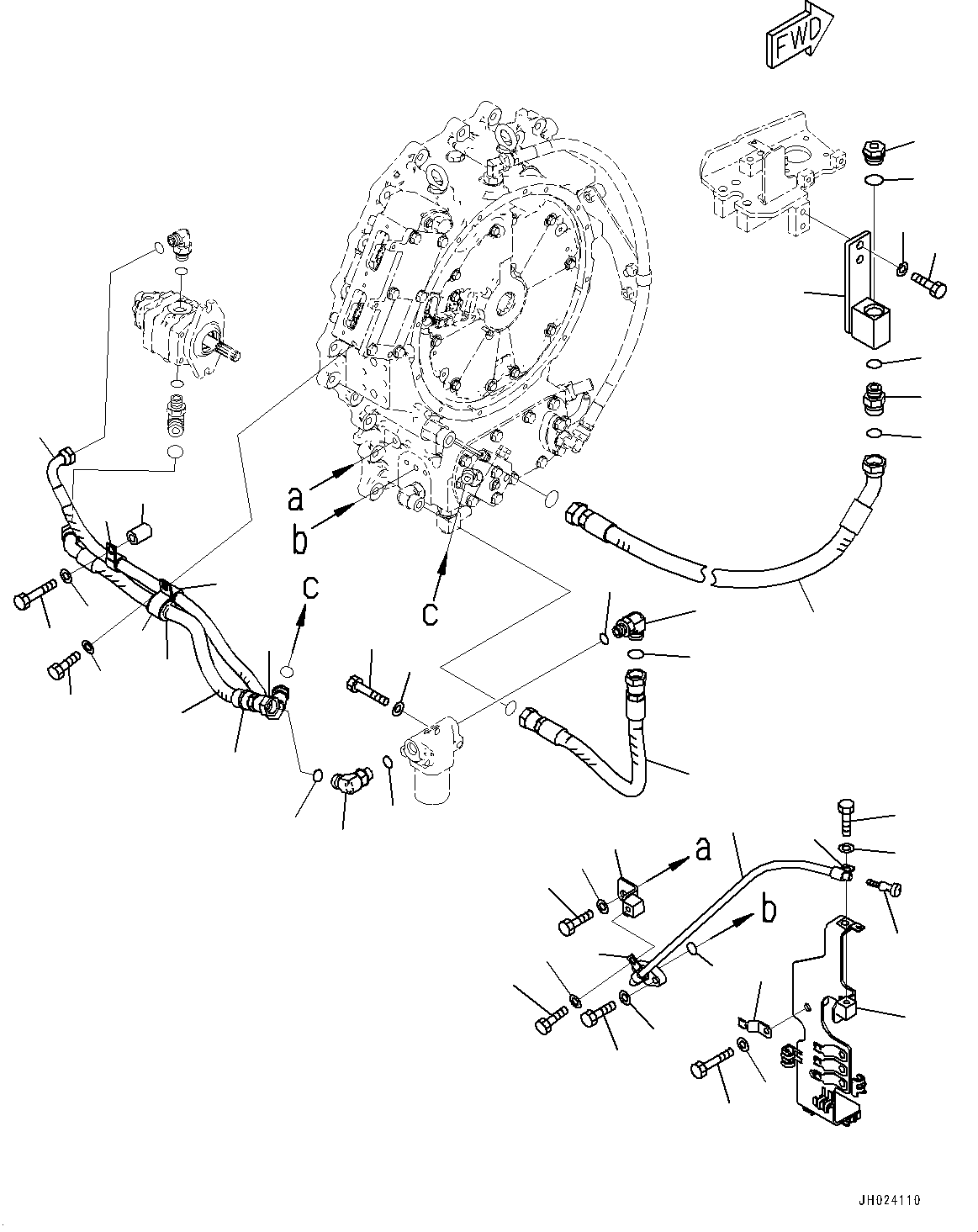 Указатель 7875-12-4890 KOMATSU