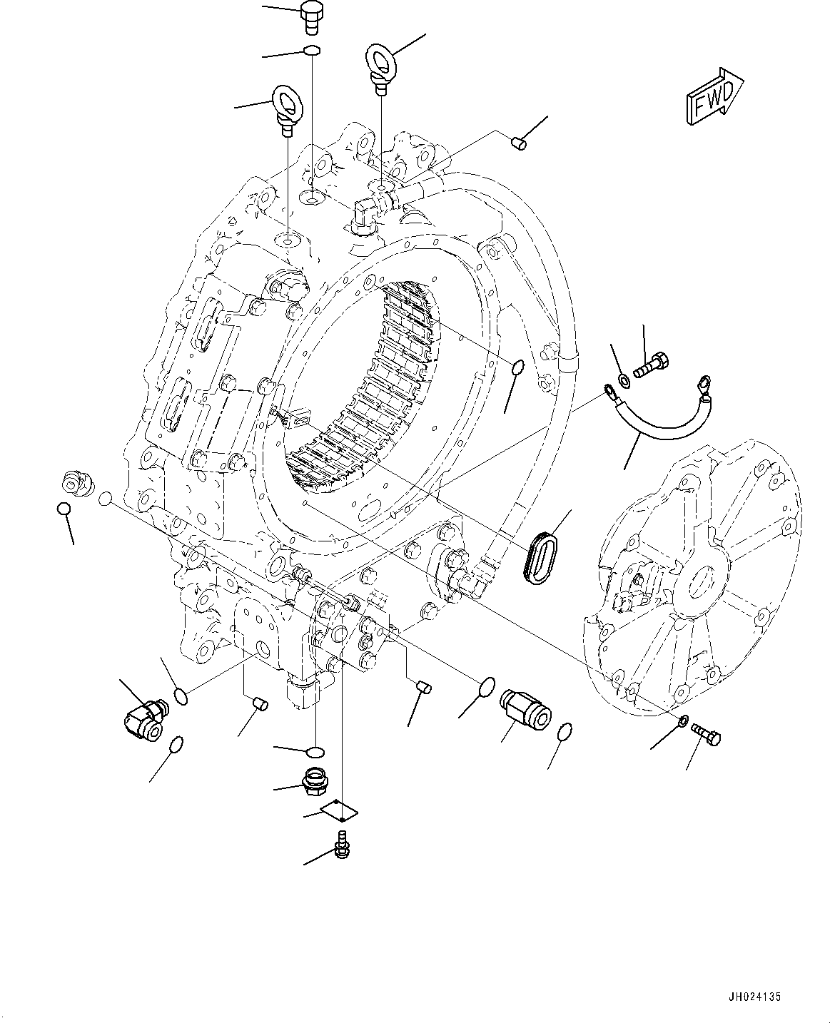 Кабель 7875-12-4880 KOMATSU