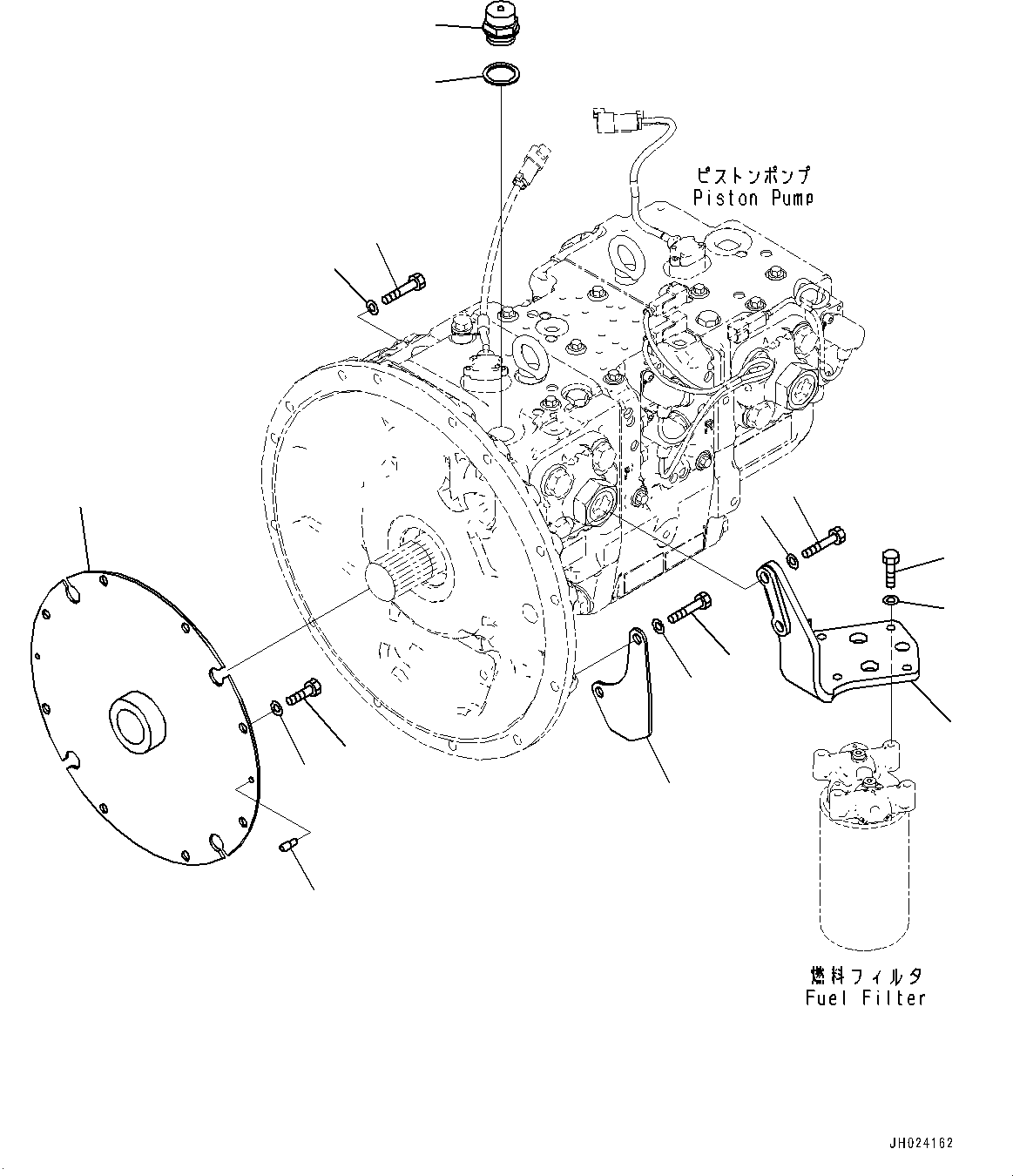 Кронштейн 22U-04-51170 KOMATSU