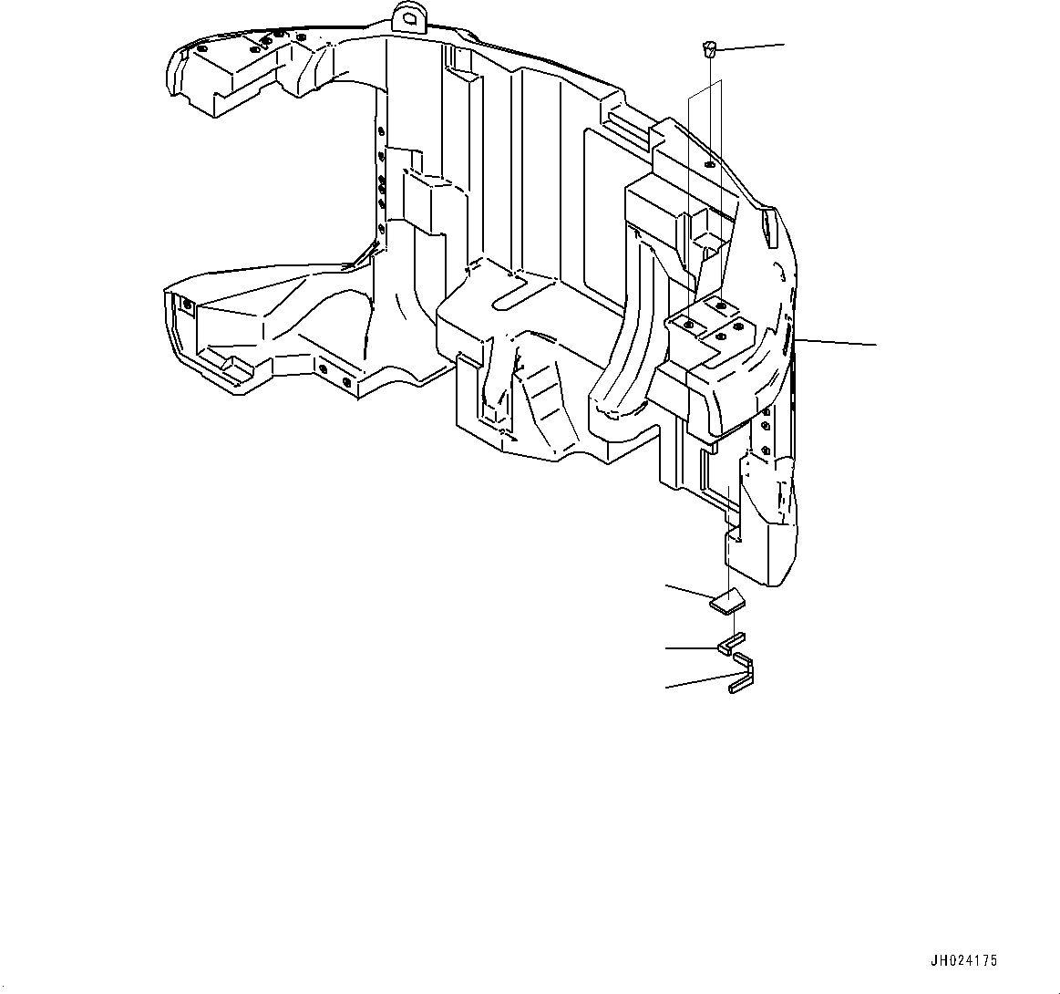 Груз 22U-46-54101 KOMATSU