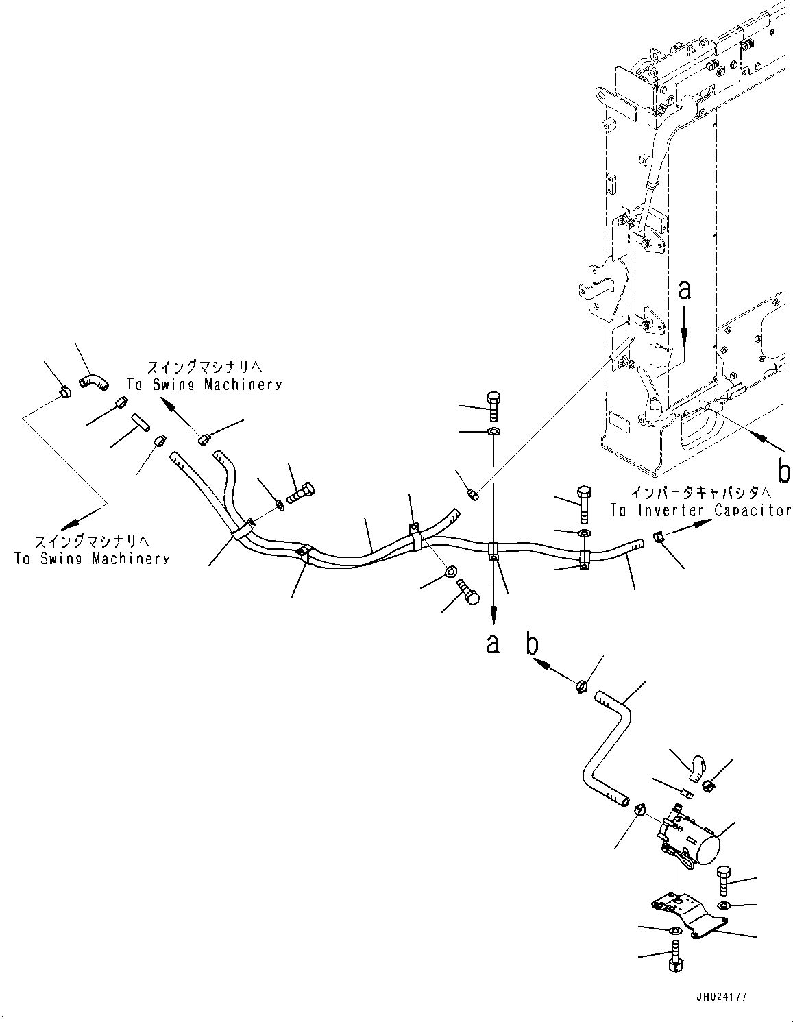 Шланг 205-03-22571 KOMATSU