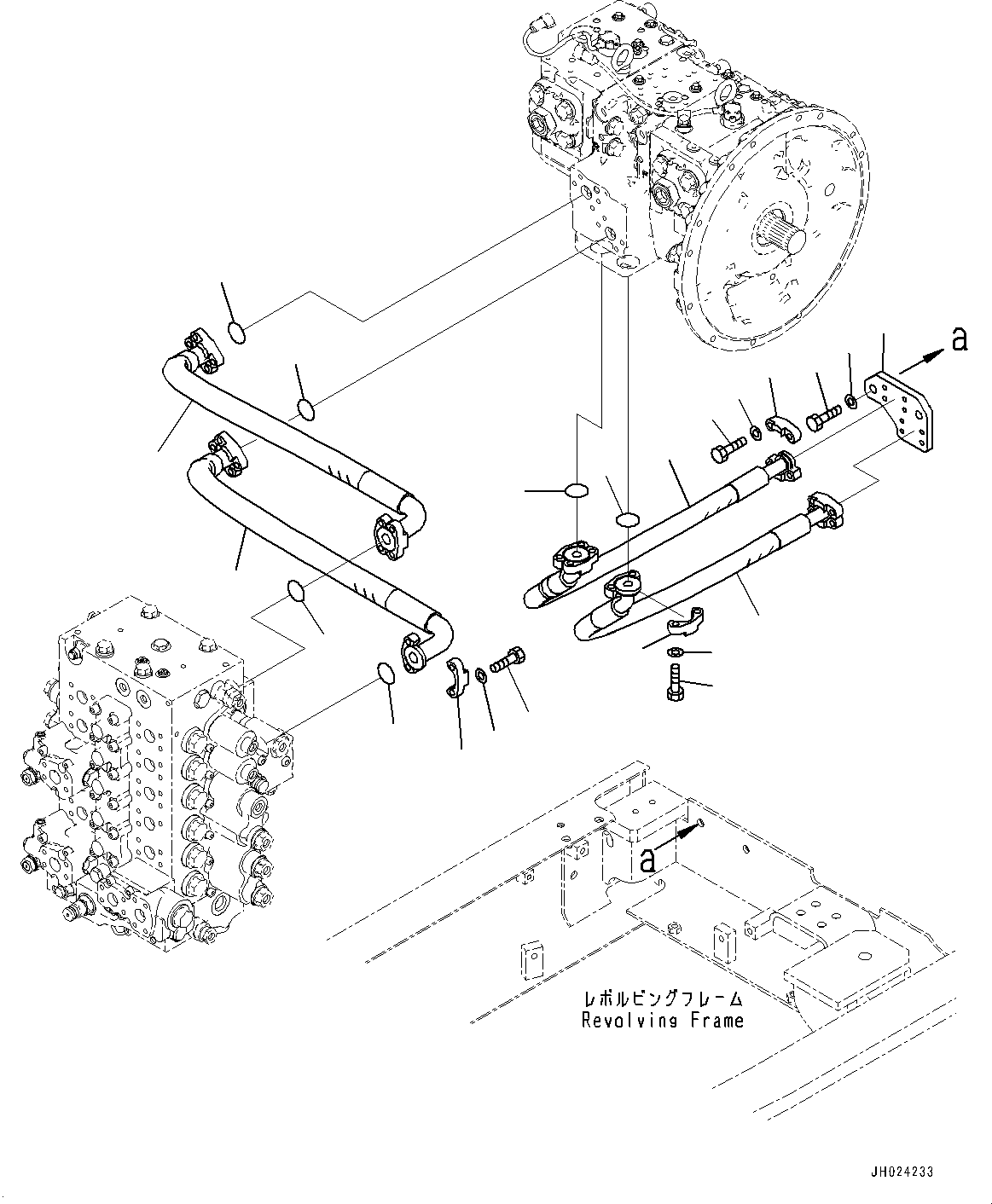Шланг 205-62-15120 KOMATSU
