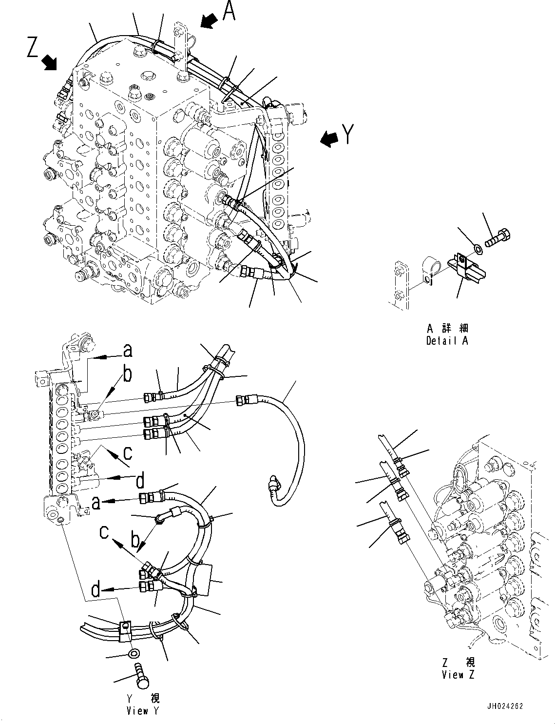 Шланг 02740-003A9 KOMATSU