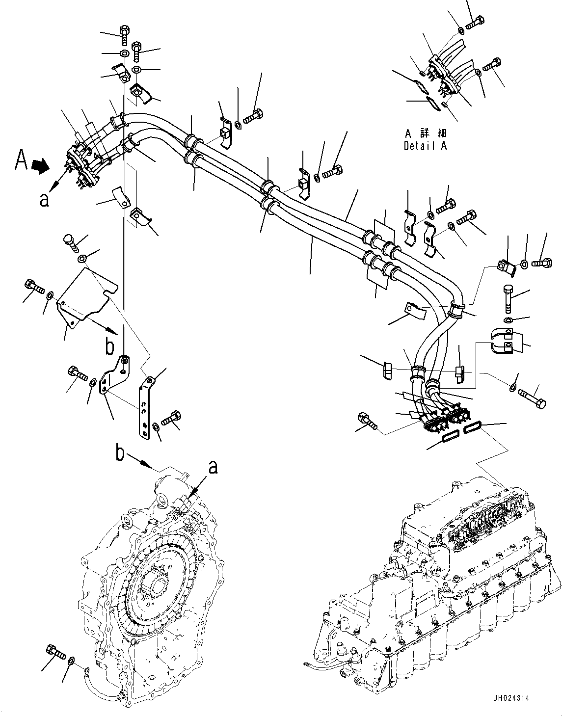Жгут проводов 7875-25-9900 KOMATSU