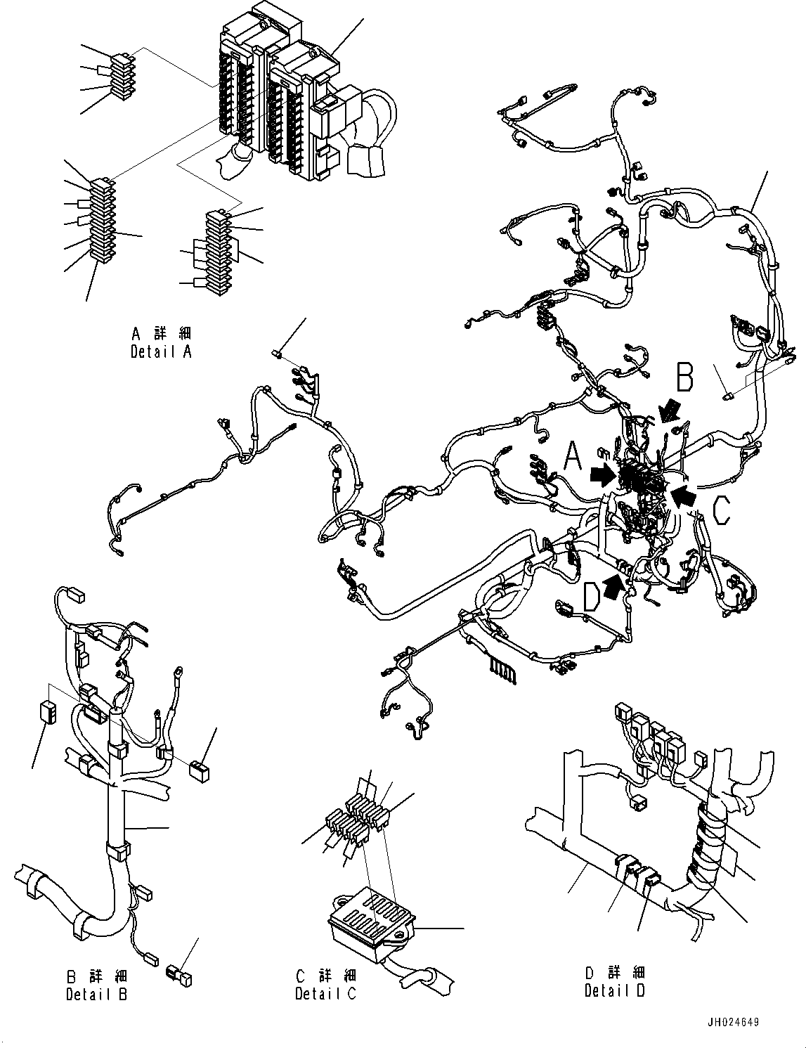 Жгут проводов 2A5-06-26112 KOMATSU
