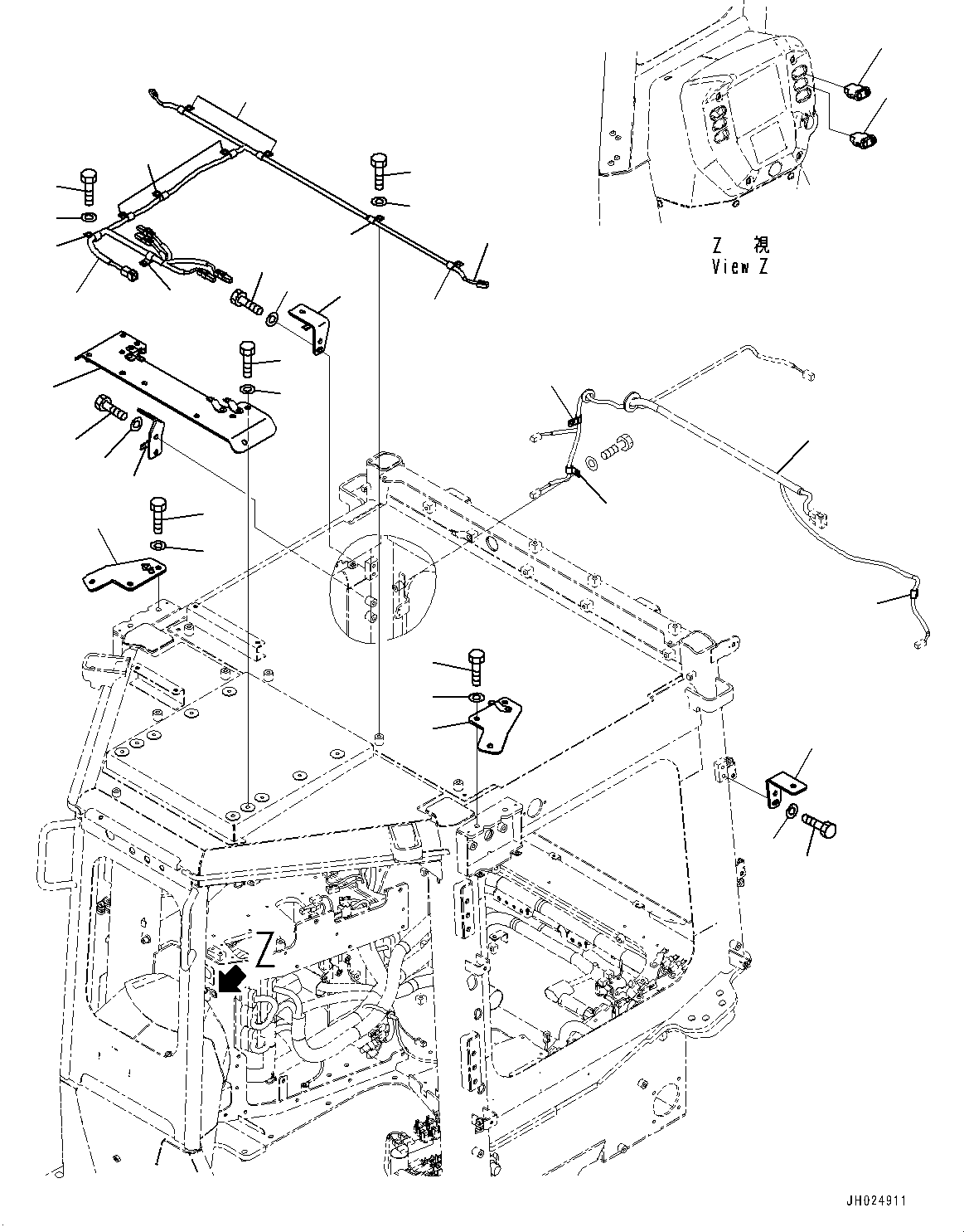 Switch, Stairs Lamp 42C-06-33121 KOMATSU