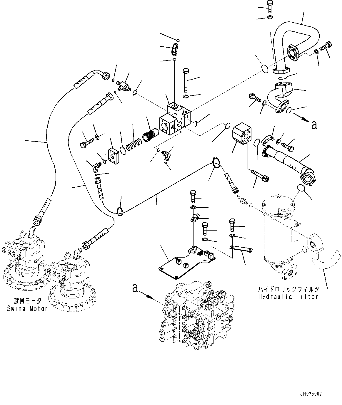 Шланг 07278-02007 KOMATSU