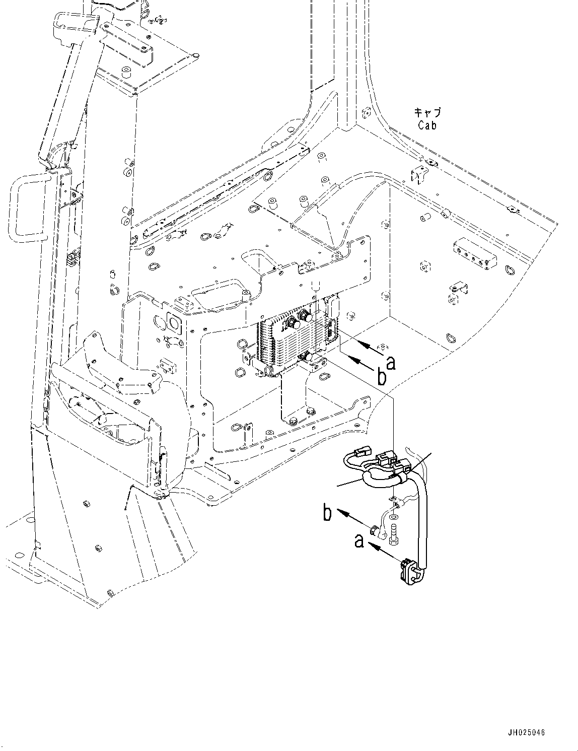 Жгут проводов 198-06-83351 KOMATSU