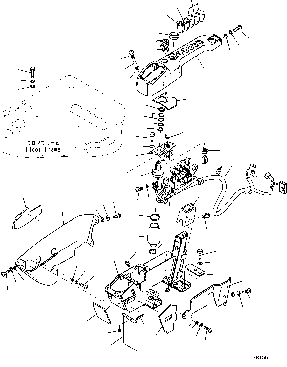 Жгут проводов 205-06-25121 KOMATSU