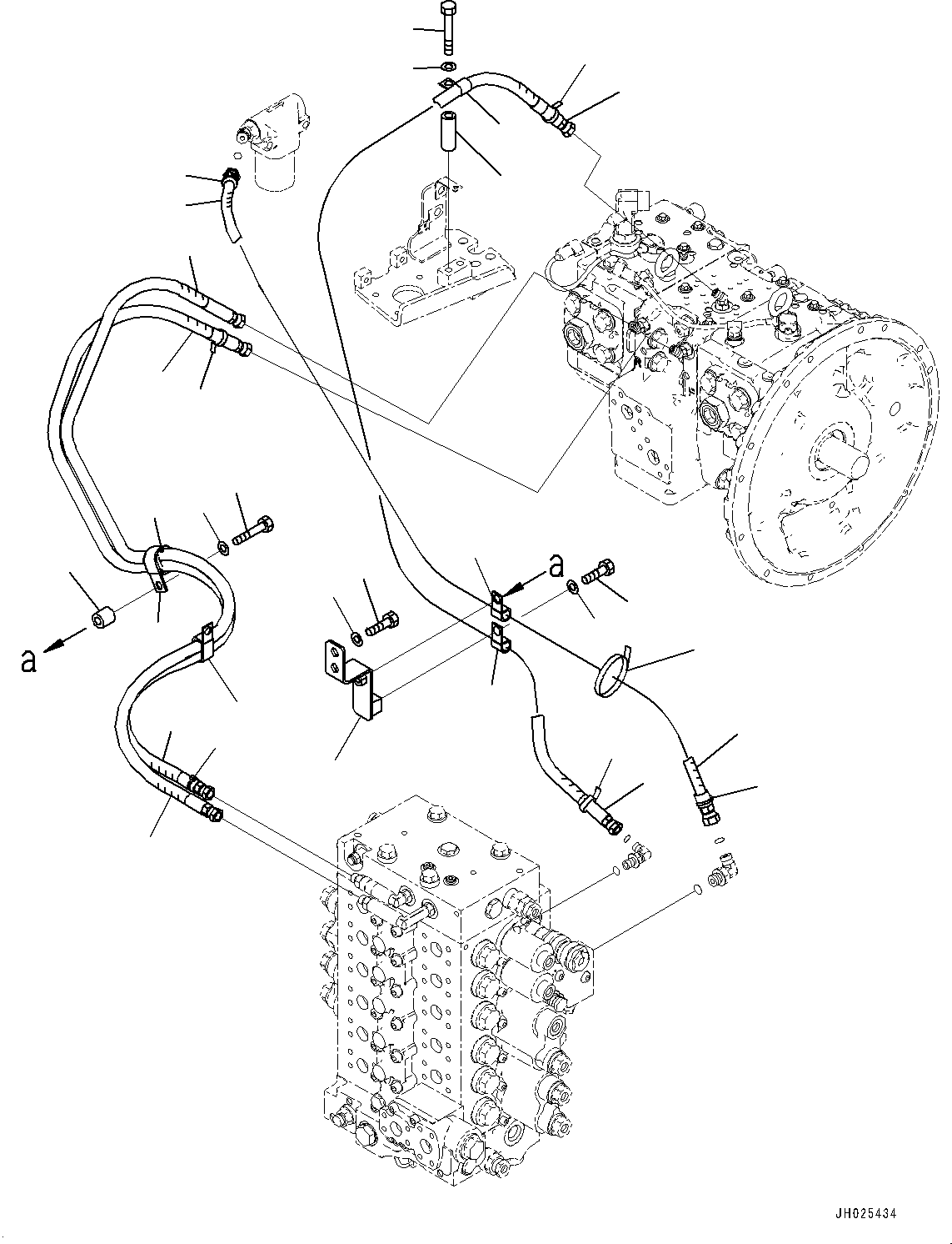 Шланг 205-62-15172 KOMATSU