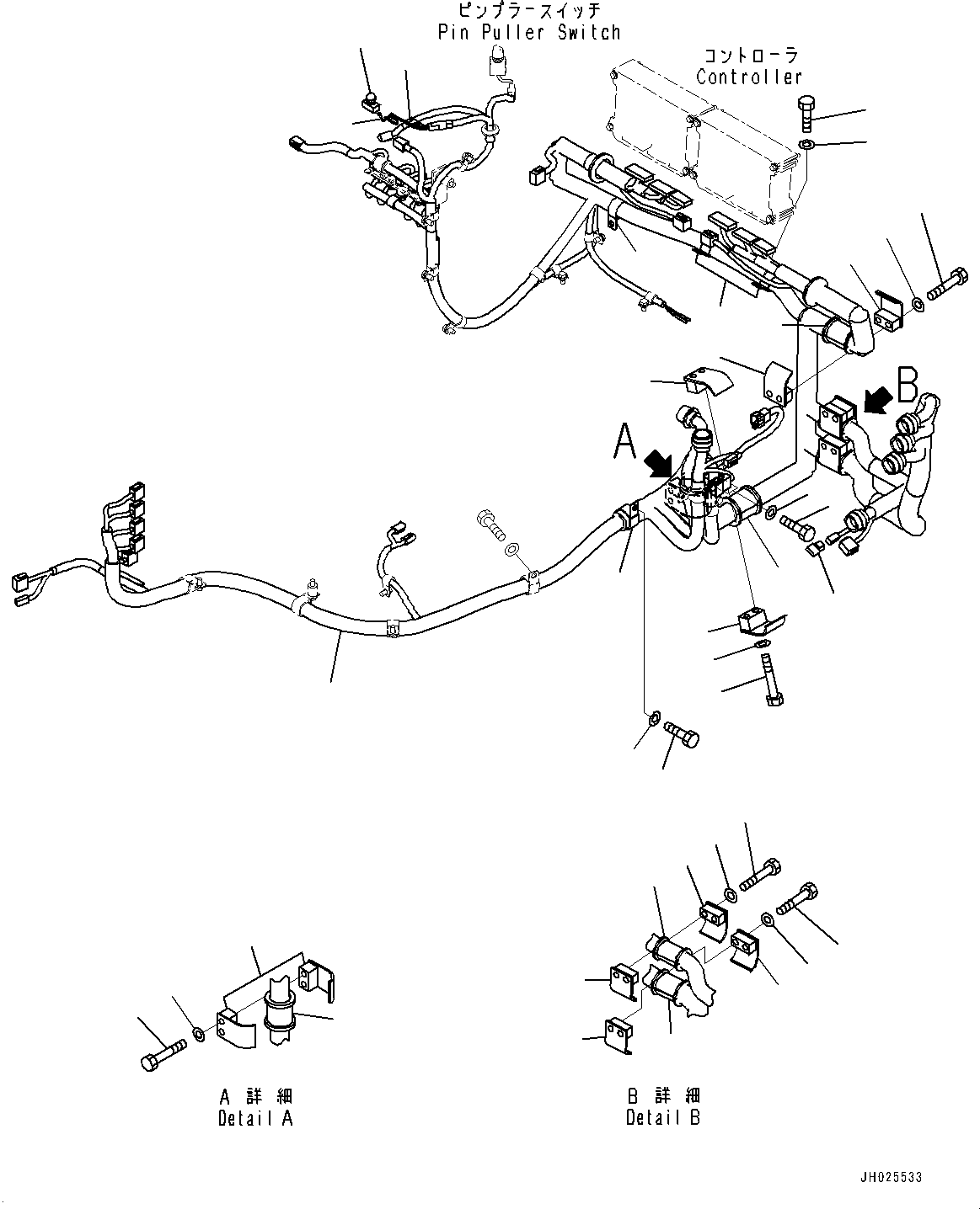 Жгут проводов 195-06-84151 KOMATSU