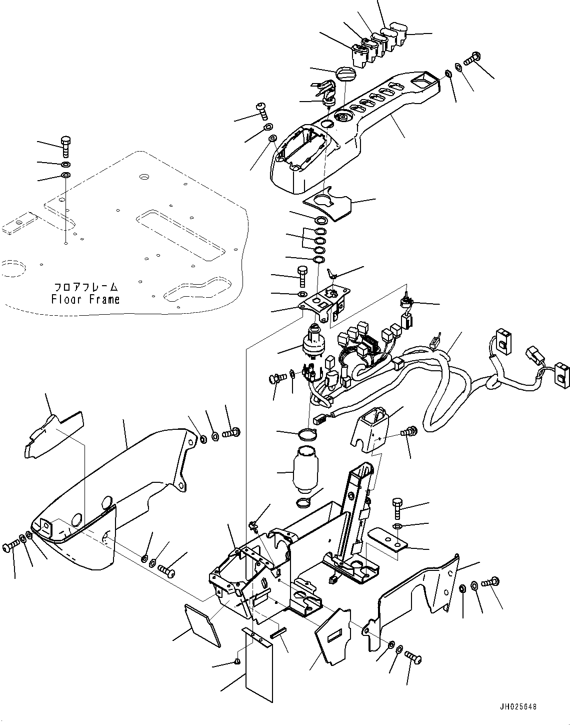 Жгут проводов 208-06-25531 KOMATSU
