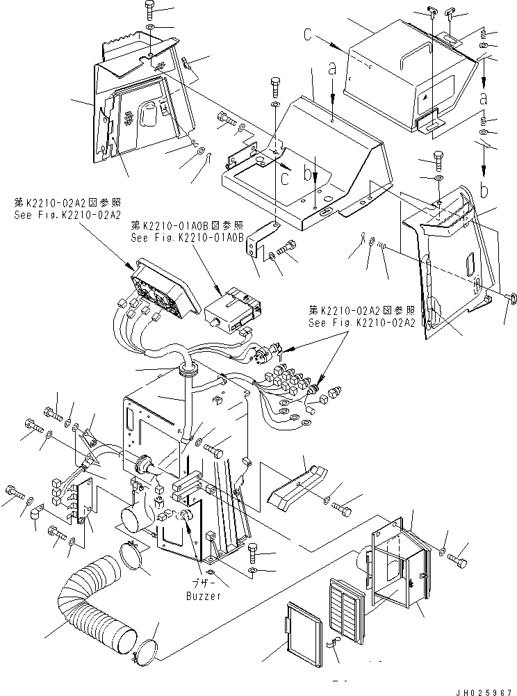 Жгут проводов 195-06-48610 KOMATSU
