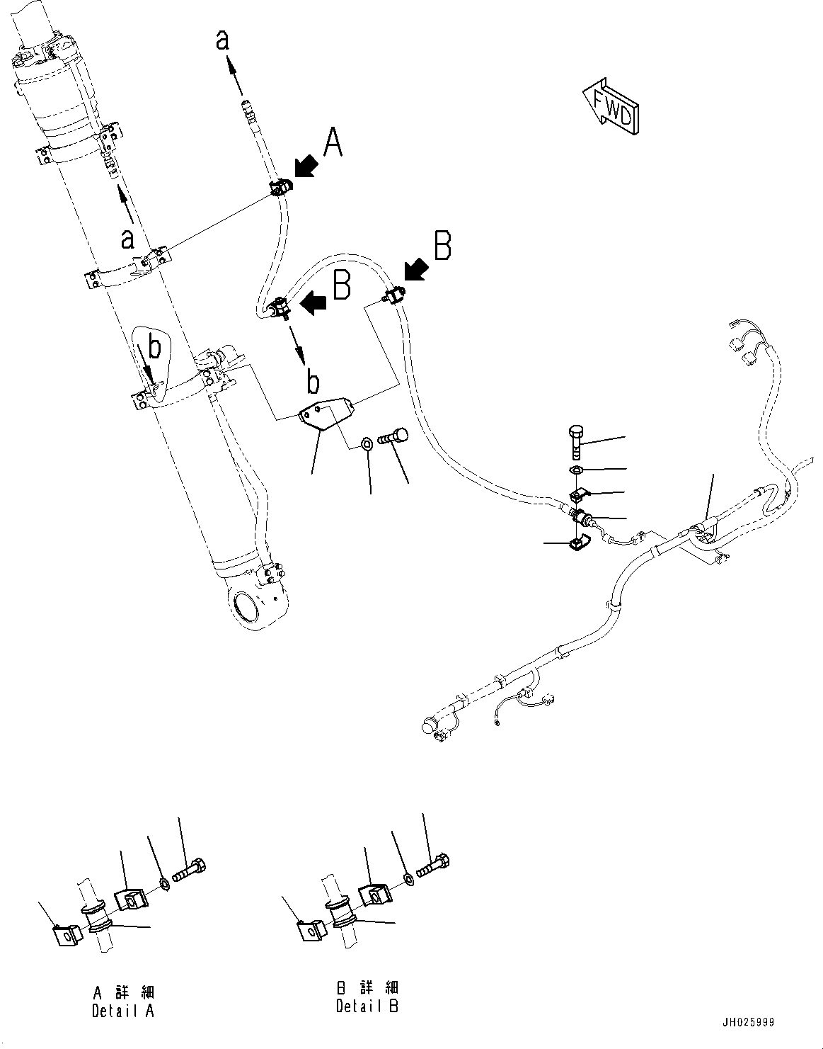 Wiring Harness(Electric Wiring Harness,Wiring Harness and Clip) (208-06-27342) KOMATSU