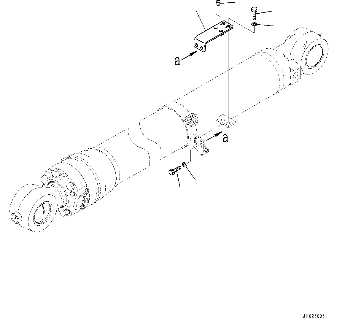 Кронштейн 208-70-27342 KOMATSU